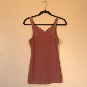 James Perse Daily Ribbed Tank Top